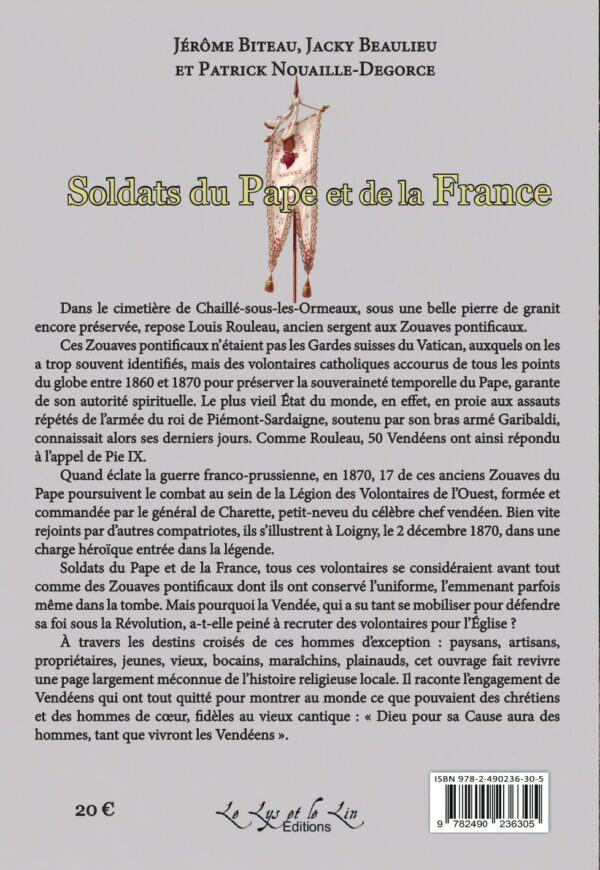 ZP2 Soldats du Pape et de la France - Jérôme Biteau, Jacky Beaulieu et Patrick Nouaille-Degorce